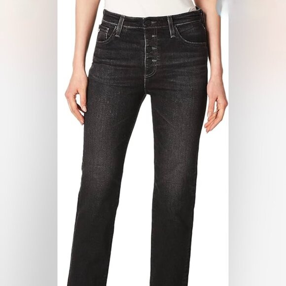 AG Isabelle High Rise Straight Crop - Picture 2 of 12